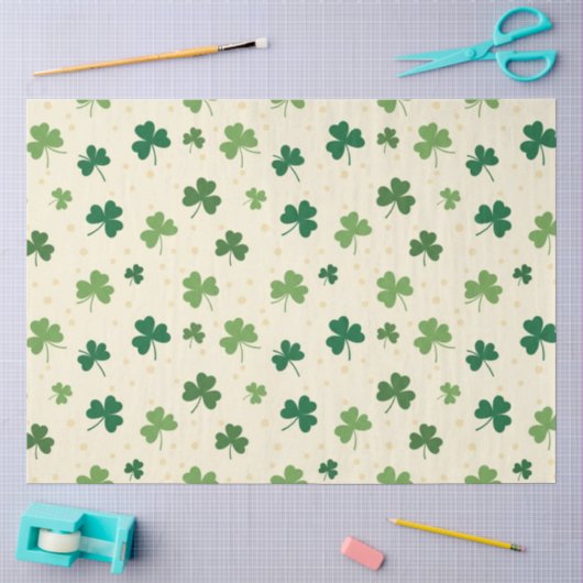 Papier Mousseline Une conception de la série St Patrick #6 (Artisanat)