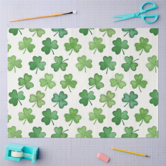 Papier Mousseline Une conception de la série St Patrick #9 (Artisanat)