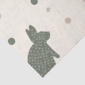 Papier Mousseline Une conception de série de Pâques Boho #3 (Détail)