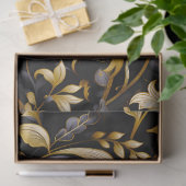 Papier Mousseline Une conception de série florale de mariage 4 (Cadeau)