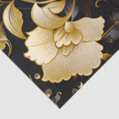 Papier Mousseline Une conception de série florale de mariage 4 (Détail)