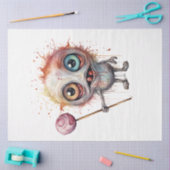 Papier Mousseline Une conception de série Halloween 7 (Artisanat)