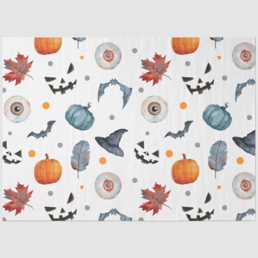 Papier Mousseline Une conception de série Halloween 7 (Recto)