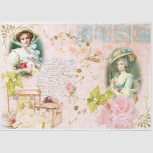 Papier Mousseline Une conception de série Shabby Chic 19