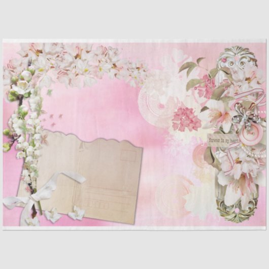 Papier Mousseline Une conception de série Shabby Chic 31 (Recto)