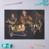 Papier Mousseline Une conférence de philosophe sur le système solair (Artisanat)