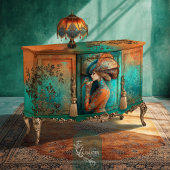 Papier Mousseline Une dame de Whispers intemporelle dans un portrait