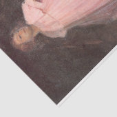 Papier Mousseline Une danseuse en robe rose (Détail)