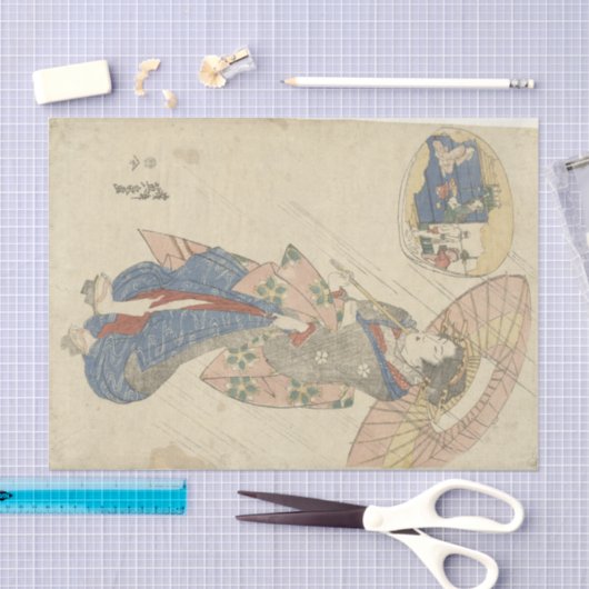 Papier Mousseline Une douche japonaise (Artisanat)