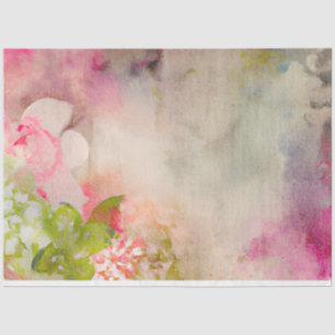Papier Mousseline Une Ephémère florale Chic Shabby Design Series 11