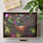 Papier Mousseline Une explosion d'étoiles de Noël (Cadeau)