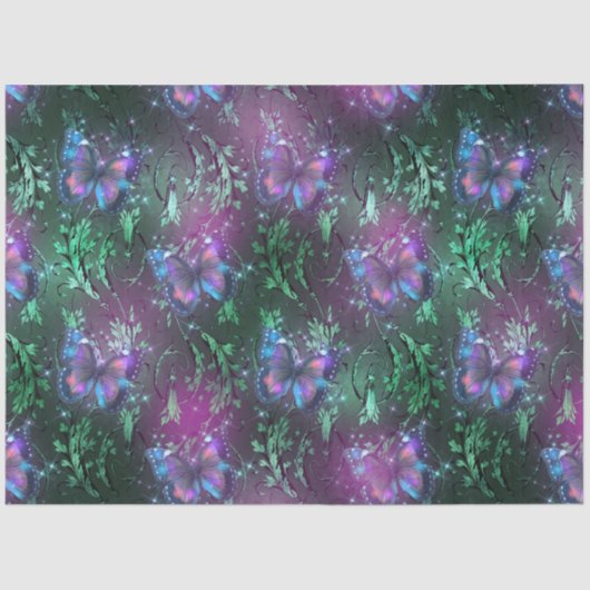 Papier Mousseline Une fée dans le jardin Série Design 5 (Recto)