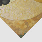 Papier Mousseline Une femme africaine dans un livre blanc sur le déc (Détail)