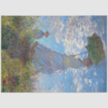 Papier Mousseline Une femme avec un parasol, Monet<br><div class="desc">Oscar-Claude Monet (14 novembre 1840 - 5 décembre 1926) était un peintre français, un fondateur de la peinture impressionniste française et le praticien le plus cohérent et le plus prolifique de la philosophie du mouvement d'exprimer ses perceptions avant la nature, surtout en ce qui concerne la peinture en plein air....</div>