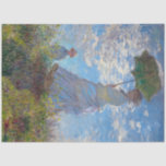 Papier Mousseline Une femme avec un parasol, Monet<br><div class="desc">Oscar-Claude Monet (14 novembre 1840 - 5 décembre 1926) était un peintre français, un fondateur de la peinture impressionniste française et le praticien le plus cohérent et le plus prolifique de la philosophie du mouvement d'exprimer ses perceptions avant la nature, surtout en ce qui concerne la peinture en plein air....</div>