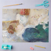 Papier Mousseline Une Femme Couchant, Berthe Morisot (Artisanat)