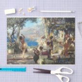 Papier Mousseline Une Femme Dansant Parmi Les Dagues (Artisanat)