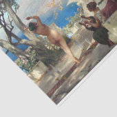 Papier Mousseline Une Femme Dansant Parmi Les Dagues (Détail)