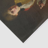 Papier Mousseline Une fille en cavale par Gustave Jean Jacquet (Détail)