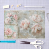 Papier Mousseline Une grande et deux plus petites superbes peintures (Artisanat)