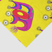 Papier Mousseline Une Jolie Et Joyeuse Fête Pour Présenter Votre Cad (Détail)