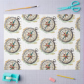 Papier Mousseline Une jolie série Nautique Bleue 7 (Artisanat)