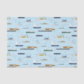 Papier Mousseline Une journée Sur la rivière lac côtier plaisance (Recto)