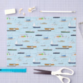 Papier Mousseline Une journée Sur la rivière lac côtier plaisance (Artisanat)