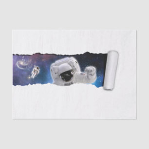 Papier Mousseline Une larme dans l'espace - Rencontre des Aliens ast