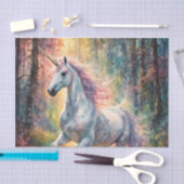 Papier Mousseline Une page magique de découpage de licorne (Artisanat)