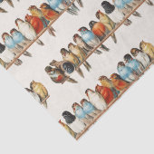 Papier Mousseline Une perche d'oiseaux Illustration de la perche Vin (Détail)