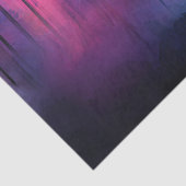 Papier Mousseline Une Pleine lune vive se lève au-dessus d'une décom (Détail)