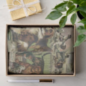 Papier Mousseline Une pléthore de tissus de chiens (Cadeau)