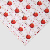 Papier Mousseline Une pomme par jour... (Détail)