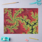 Papier Mousseline Une Rivière Traverse Le Papier Tissu (Artisanat)