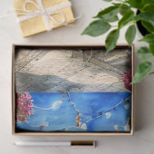 Papier Mousseline Une scène de rue italienne Ephemera Design Series  (Cadeau)