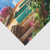 Papier Mousseline Une scène de rue italienne Ephemera Design Series  (Détail)