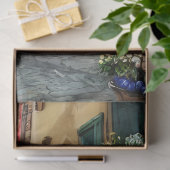 Papier Mousseline Une scène de rue italienne Ephemera Design Series (Cadeau)