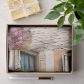 Papier Mousseline Une scène de rue italienne Ephemera Design Series  (Cadeau)