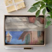 Papier Mousseline Une scène de rue italienne Ephemera Design Series (Cadeau)