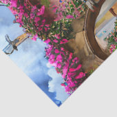 Papier Mousseline Une scène de rue italienne Ephemera Design Series (Détail)