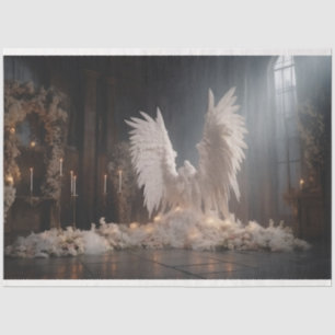 Papier Mousseline Une série Angel blanc 1