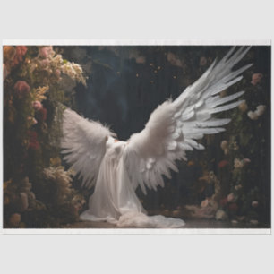 Papier Mousseline Une série Angel blanc 12
