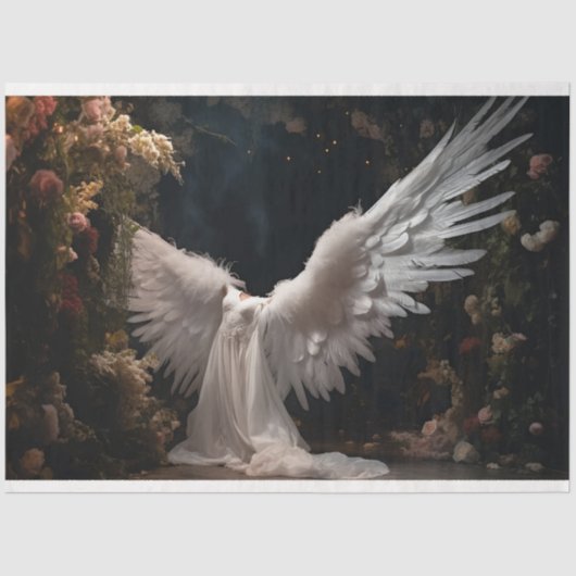 Papier Mousseline Une série Angel blanc 12 (Recto)