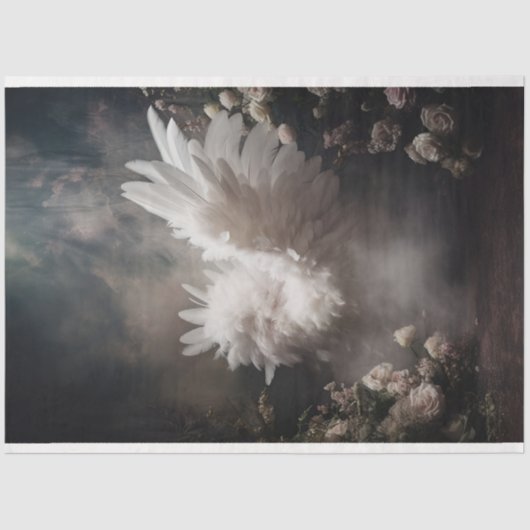 Papier Mousseline Une série Angel blanc 3 (Recto)