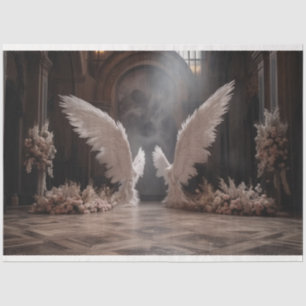 Papier Mousseline Une série Angel blanc 7