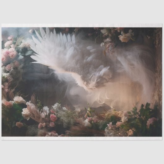 Papier Mousseline Une série Angel blanc 9 (Recto)