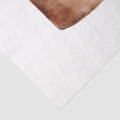 Papier Mousseline Une série animale d'automne et florale 12 (Détail)