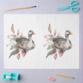 Papier Mousseline Une série animale d'automne et florale 49 (Artisanat)