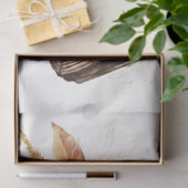 Papier Mousseline Une série animale d'automne et florale Design 19 (Cadeau)